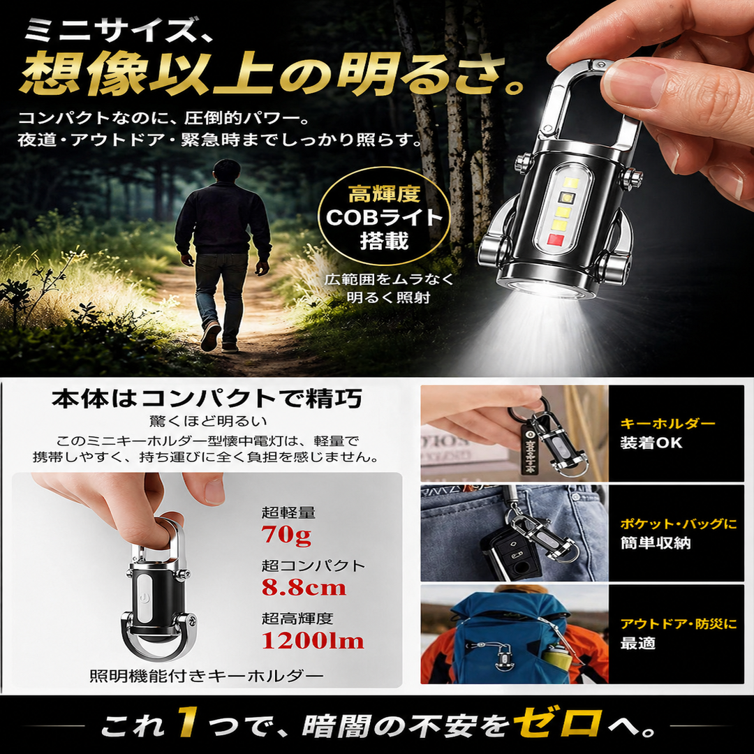 LUMINA X-7 HD【2026年最新進化版】米軍採用クラスの驚異の明るさ！10000ルーメン超・最大照射距離2000m。夜闇を昼間に変える「LUMINA X-7」— 防災・停電・防犯、これ一本で全てを解決。
