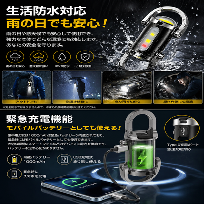 LUMINA X-7 HD【2026年最新進化版】米軍採用クラスの驚異の明るさ！10000ルーメン超・最大照射距離2000m。夜闇を昼間に変える「LUMINA X-7」— 防災・停電・防犯、これ一本で全てを解決。